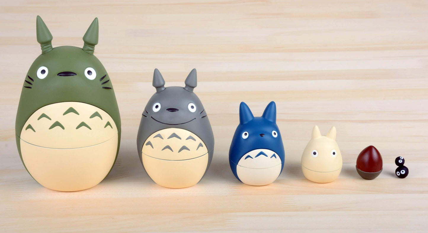 Ensky Totoro Nesting Dolls - Official Studio Ghibli Merchandise | My Neighbor Totoro