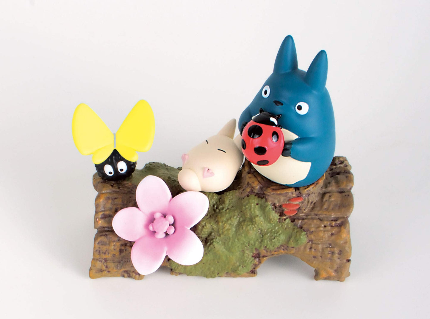 Ensky My Neighbor Totoro Nosechara Stacking Figures - 13-Piece Flower Set (Official US License)