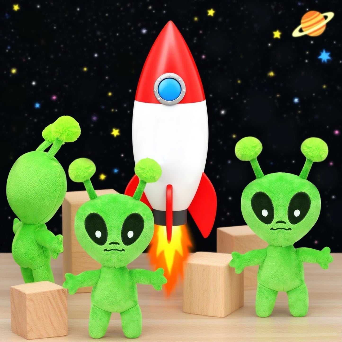 Entallor 12-Inch Alien Plush Toy – Soft Green Plush Doll for Play, Travel & Decor