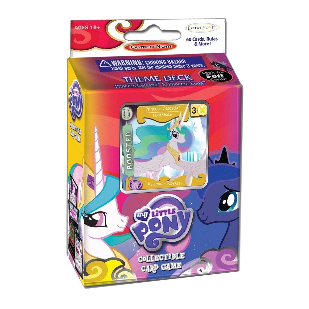 Enterplay Princess Celestia Theme Deck – Canterlot Nights My Little Pony CCG