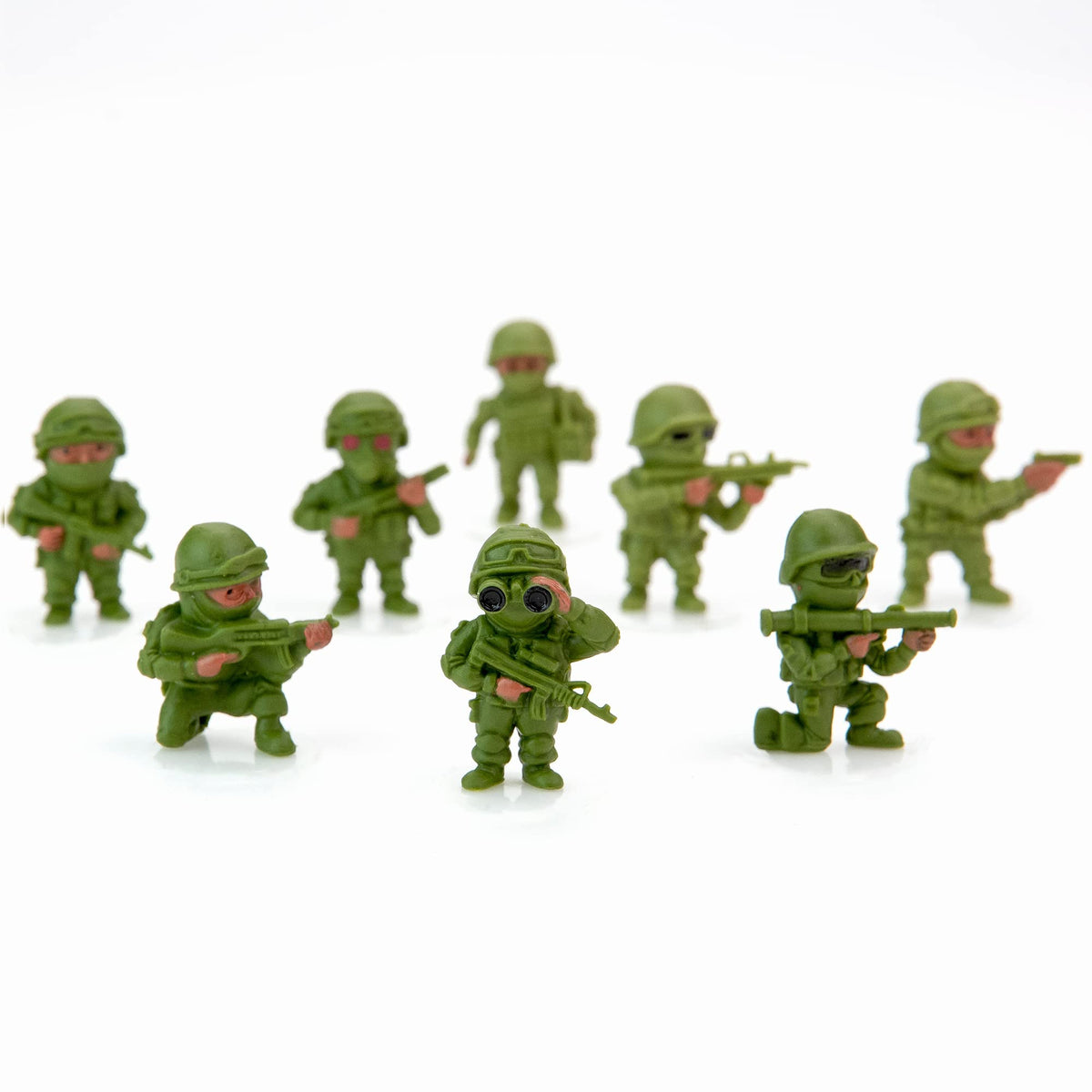 Entervending Army Men Action Figure Playset – 24 Pcs Military Toys for Boys
