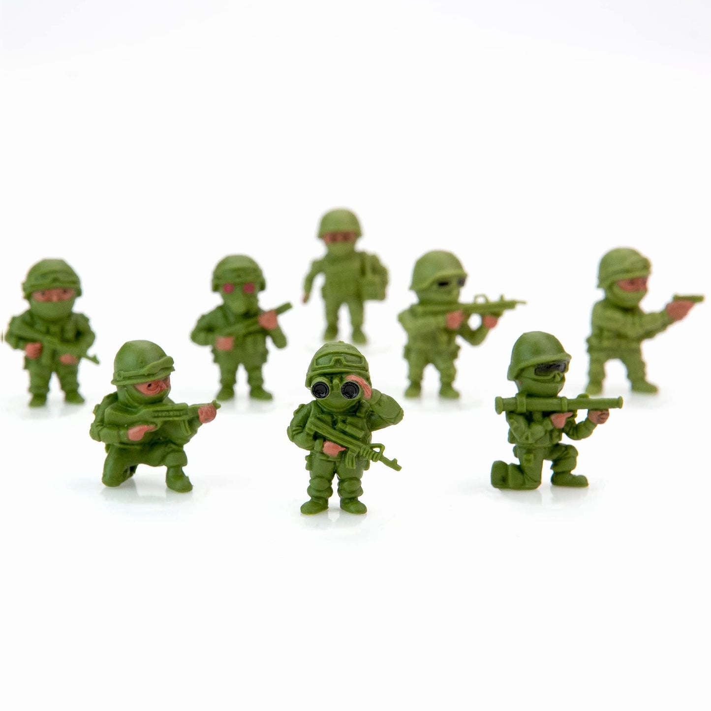 Entervending Army Men Action Figure Playset – 24 Pcs Military Toys for Boys
