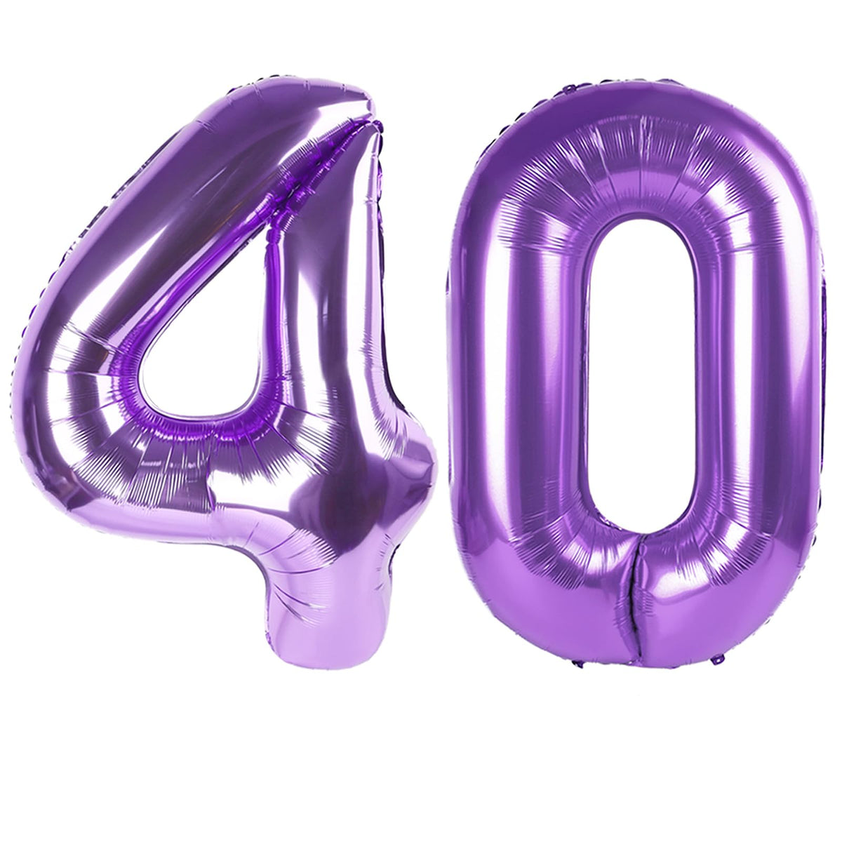 Enyeopd 40 Inch Purple Number Balloon — Glamorous Birthday & Event Decor