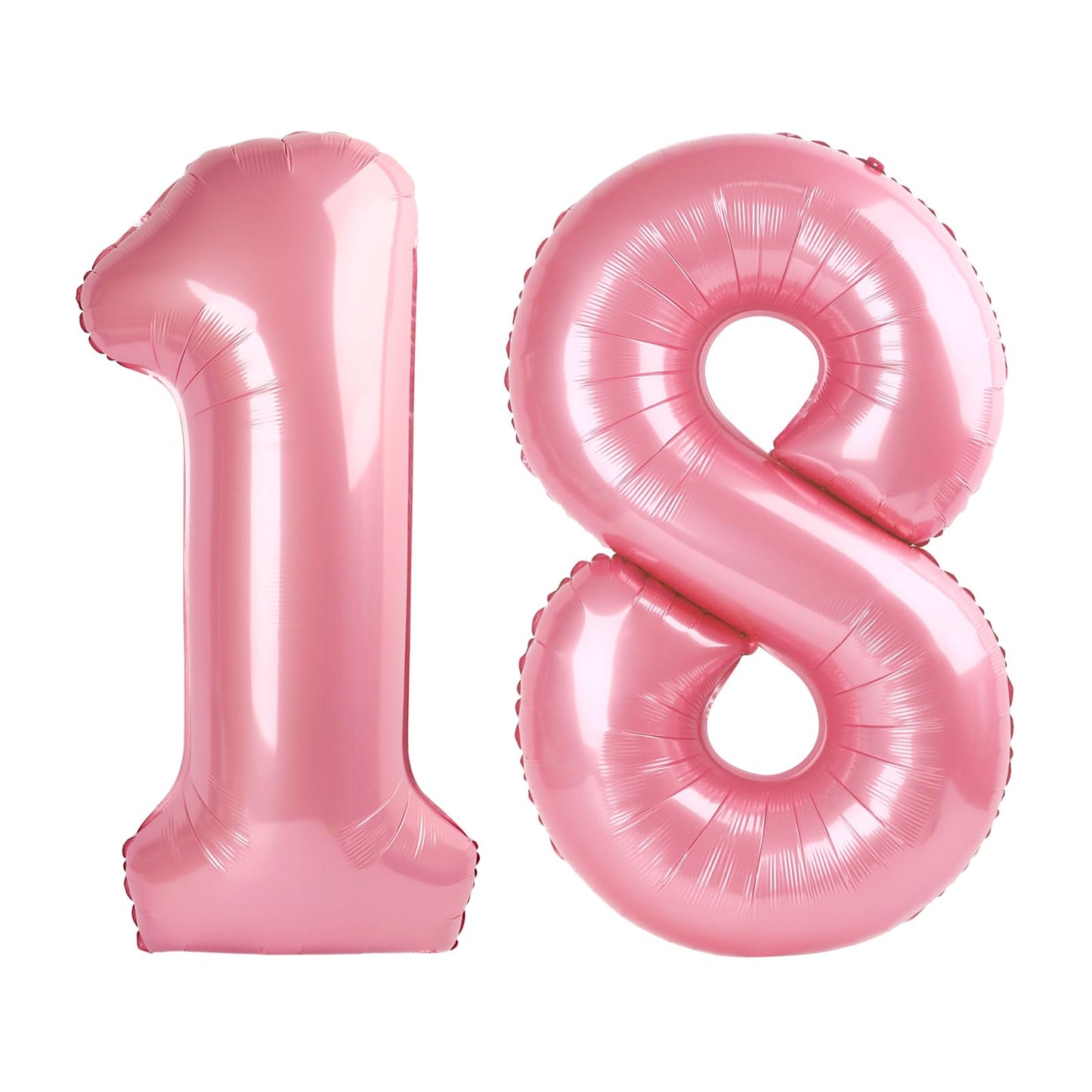 Enyeopd Number 18 Balloon 40 Inch – Pink Party Decor for Celebrations