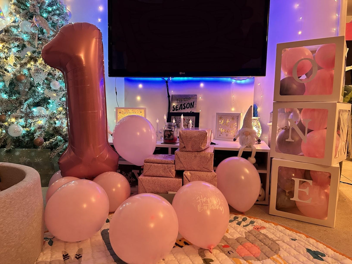 Enyeopd Number 18 Balloon 40 Inch – Pink Party Decor for Celebrations