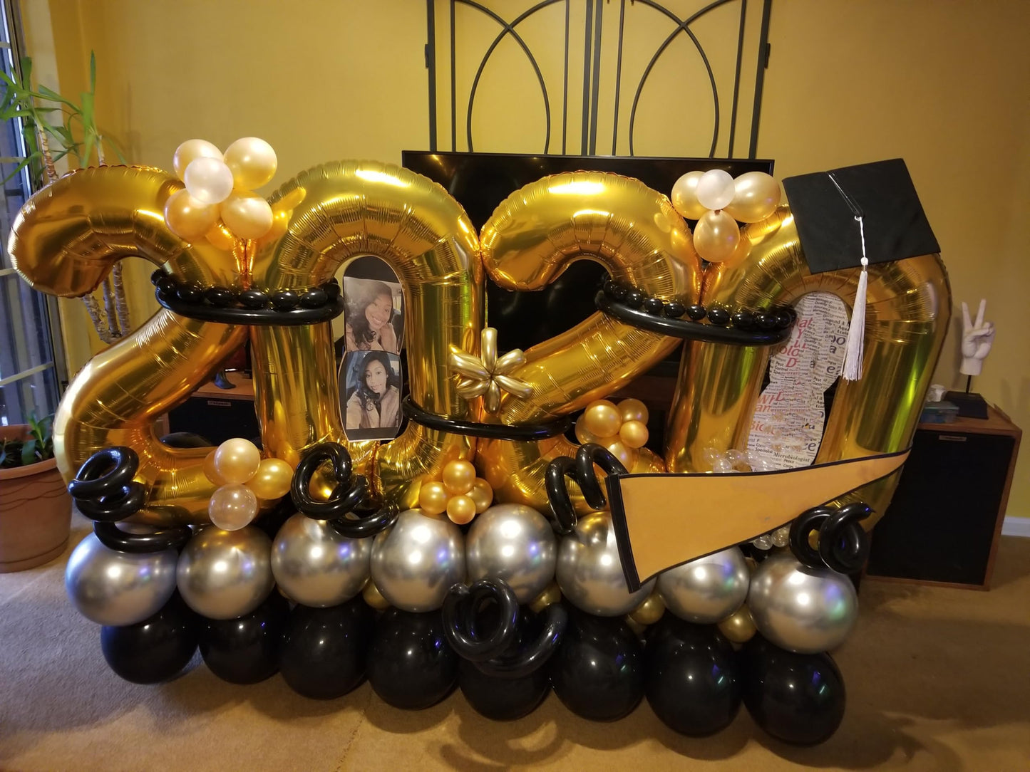 Enyeopd 40 Inch 21 Number Balloon – Gold Birthday Decor for Birthdays, Anniversaries & Celebrations