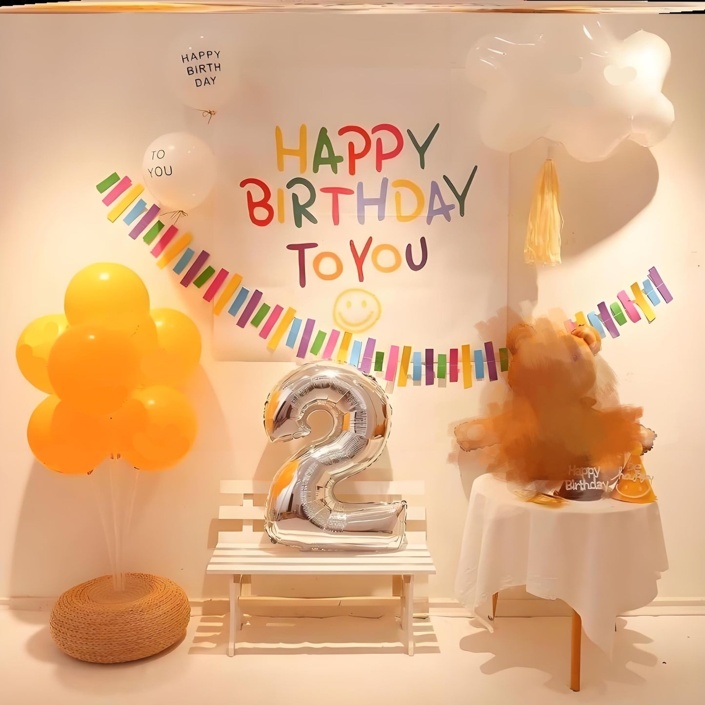Enyeopd 9th Birthday Number Balloon – 40 Inch Silver for Milestone Parties