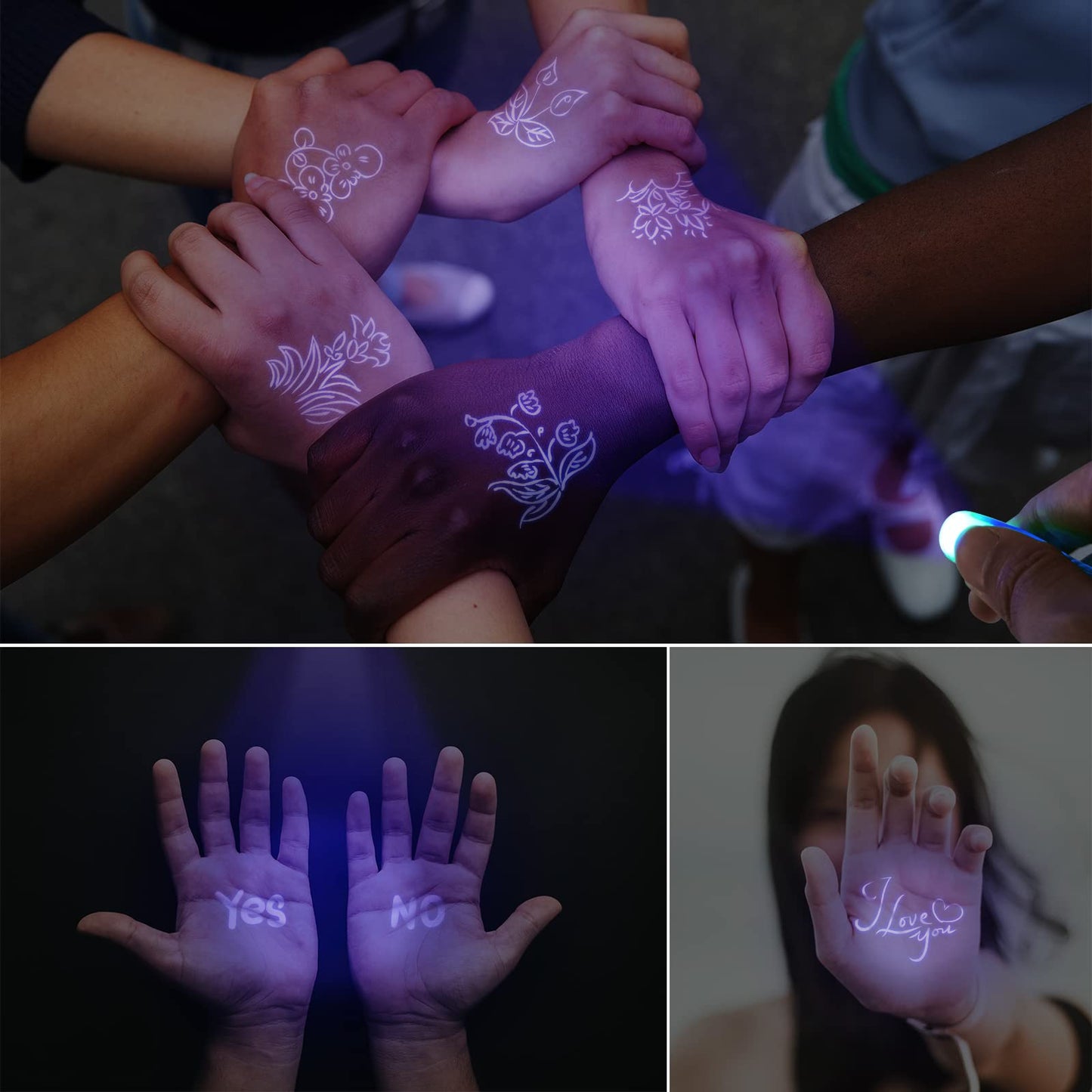 EODVICS Invisible Ink Pens – 28 Pack UV Light Spy Pens for Secret Messages, Parties & Gifts