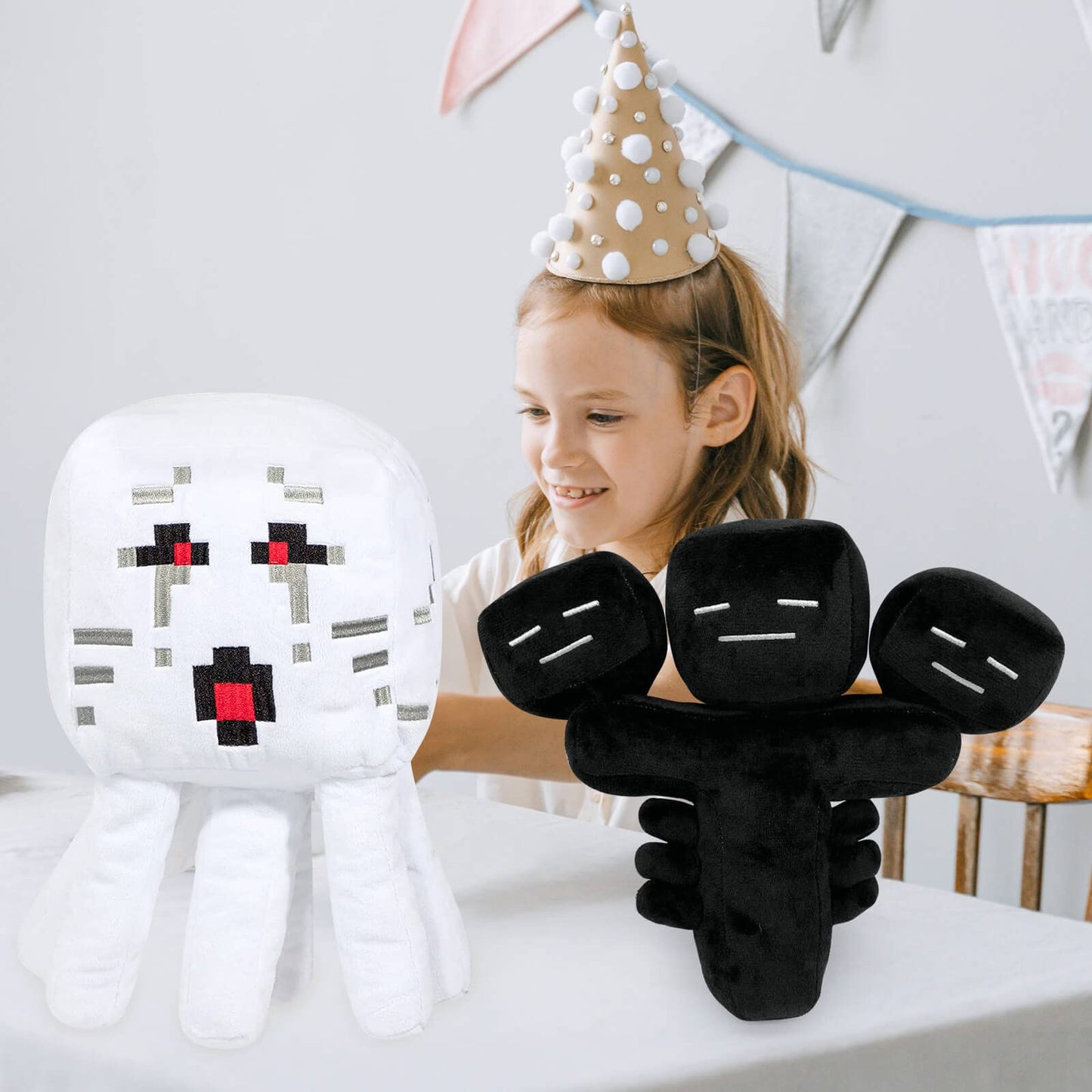 EOHX Wither Storm Plush Ghast – Soft Cartoon Plush Toy for Kids & Fans
