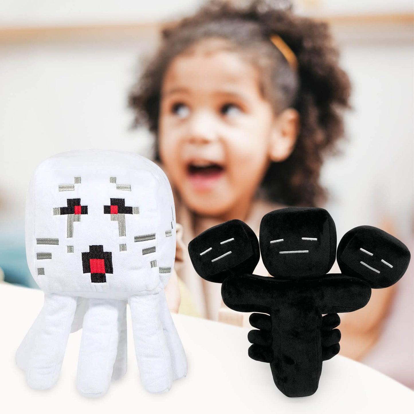 EOHX Wither Storm Plush Ghast – Soft Cartoon Plush Toy for Kids & Fans