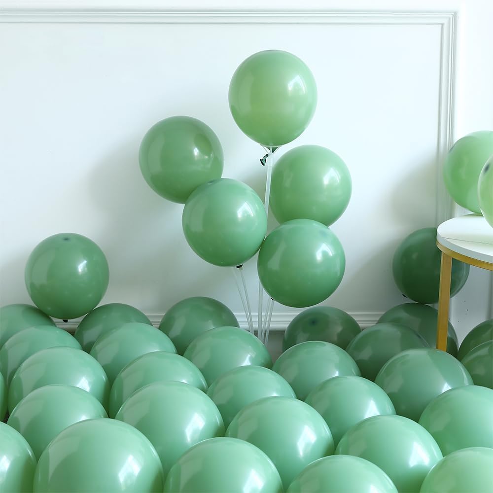 Eopelsm Football Balloon Garland Arch Kit 131Pcs Sage Green & Coffee Brown – Super Bowl & Sports Theme Party Decor