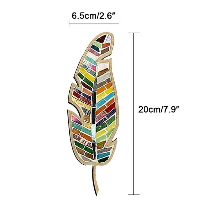 EOQIFJM Craft Kit for Adults - Porcelain Tile Mixed Colour Mosaic DIY Home Decoration Painting Art