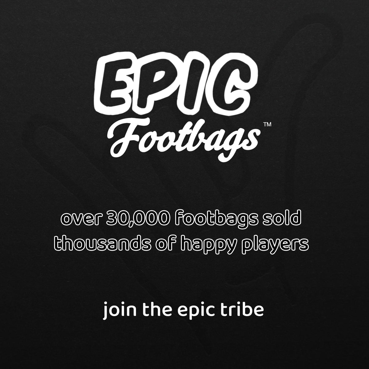 Epic Footbags Deluxe 32-Panel Suede Foot Bag – Tidal Storm | For Adults & Kids
