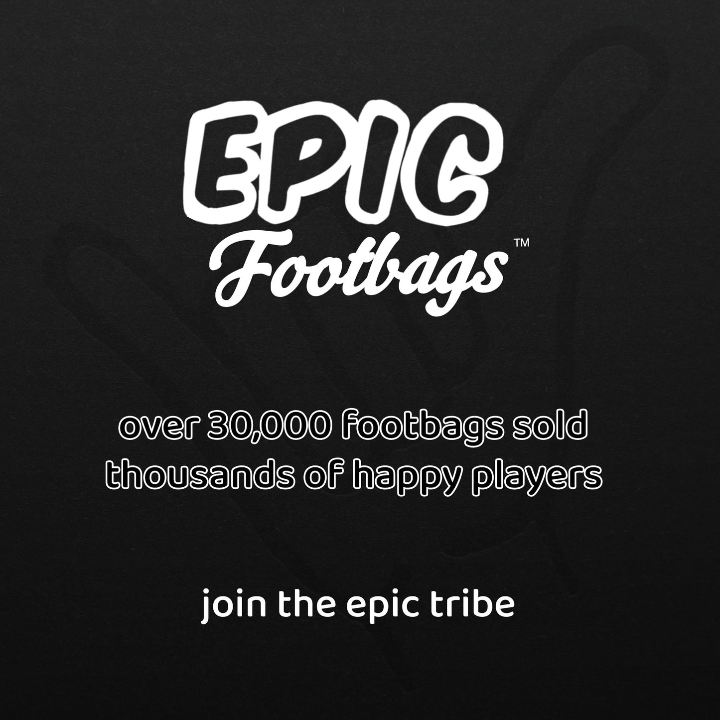 Epic Footbags Classic 3-Foot Bag Gift Set – Durable Suede, Family Fun (Red, Green, Blue)