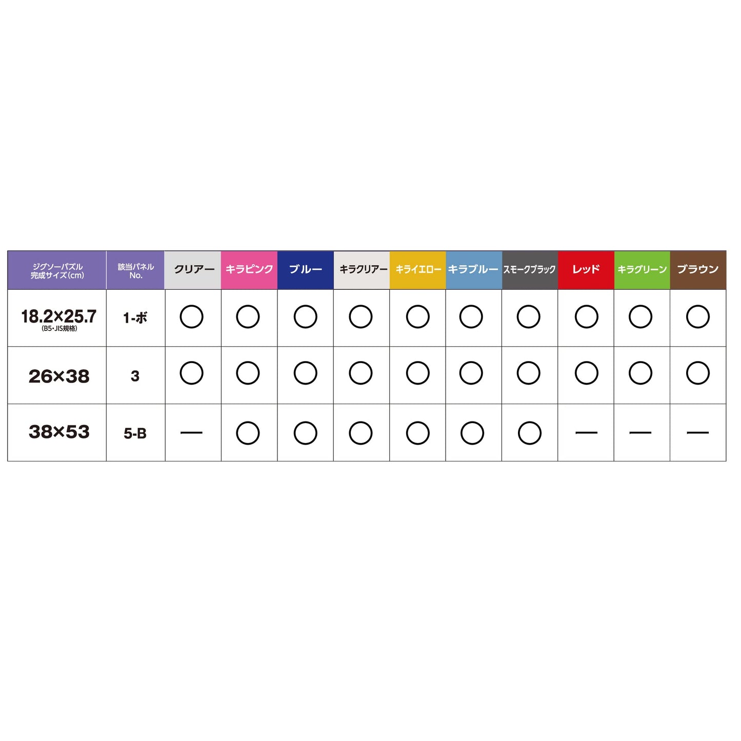 EPOCH Crystal Clear Panel 1-Bo - 18.2 × 25.7 cm (Japan Import)
