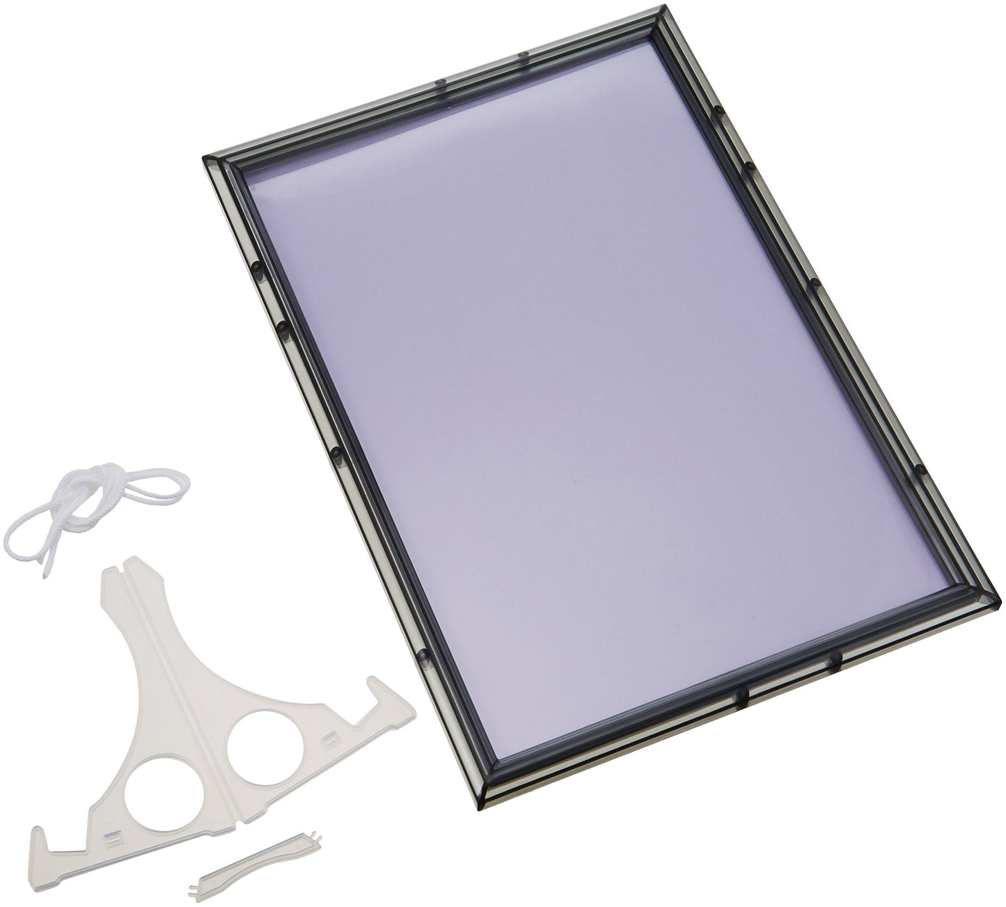 EPOCH Crystal Panel Smoke Black 3 – Wall Art Panel, 26-38 cm
