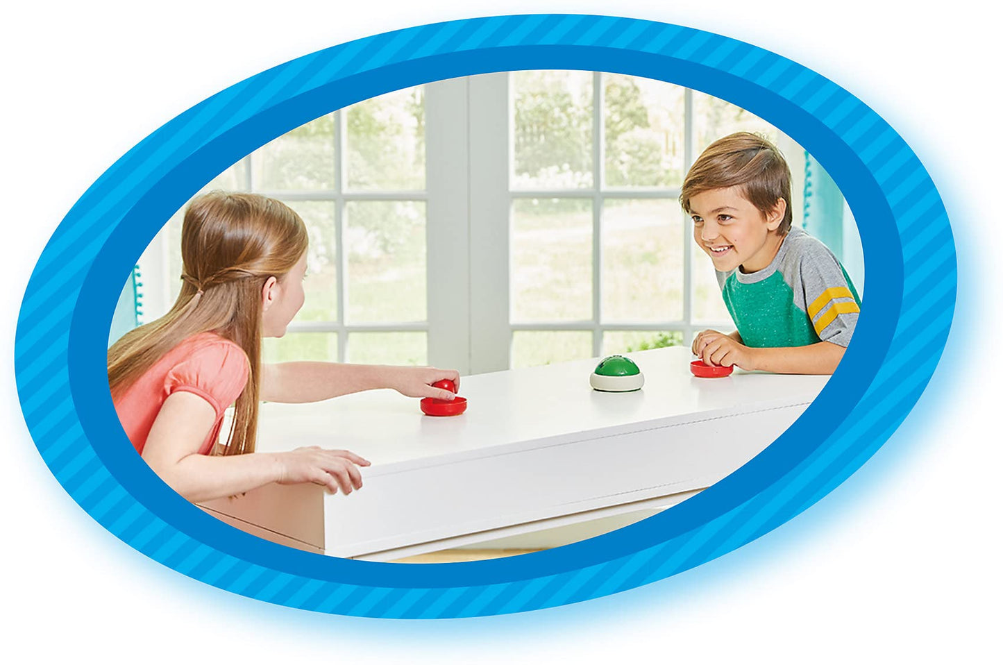 Epoch Games Super Mario Hover Shell Strike 7397 – Arcade-Style Two-Player Air Hockey Toy