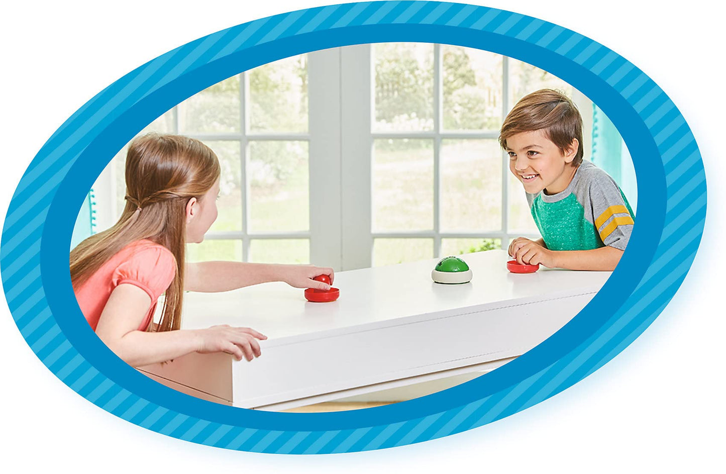 Epoch Games Super Mario Hover Shell Strike 7397 – Arcade-Style Two-Player Air Hockey Toy