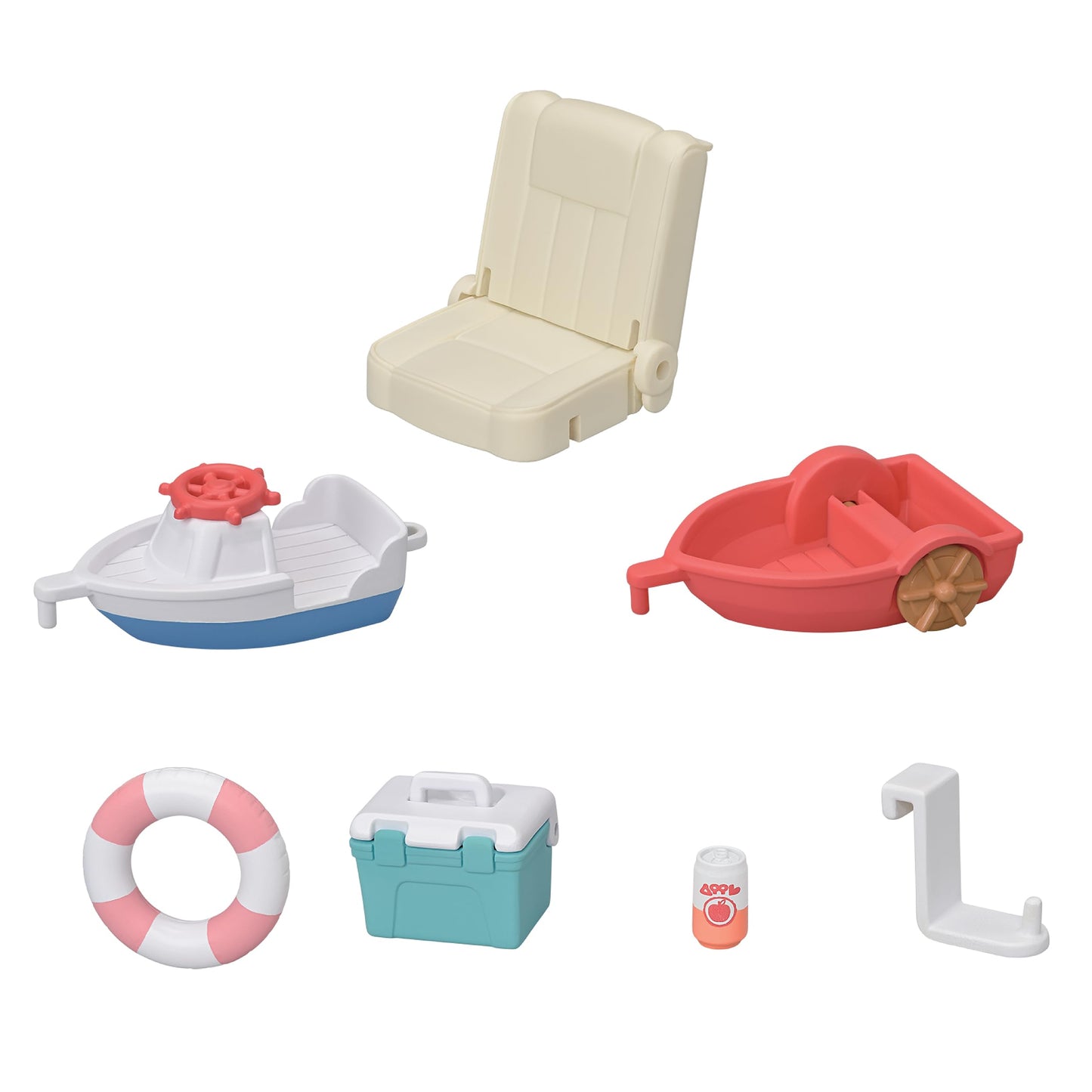 EPOCH Sylvanian Families Captain & Boat Playset — Amora Ship, Ages 3+