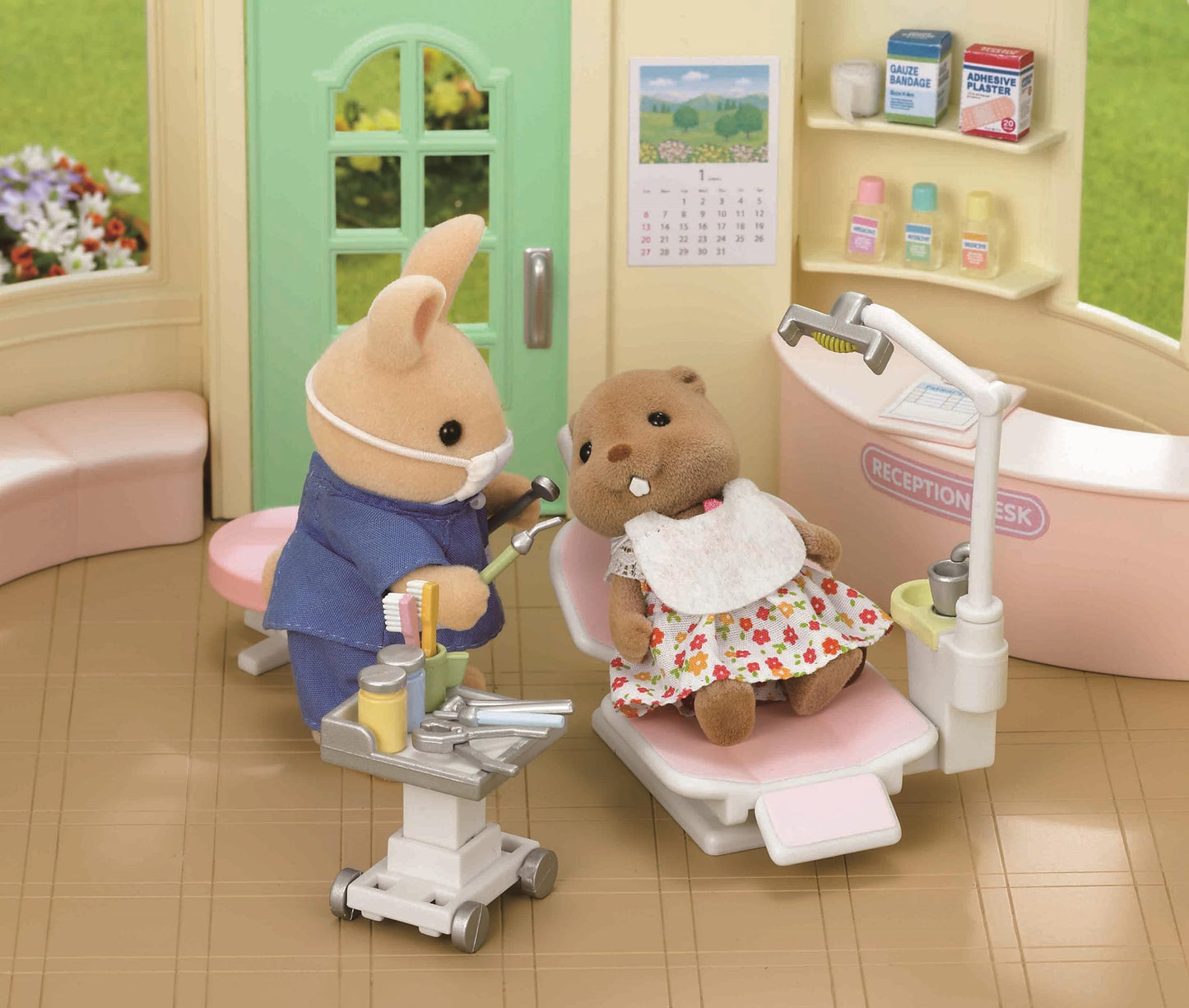 Epoch Sylvanian Families Dentist Kit H-14 – Imaginative Pretend Play
