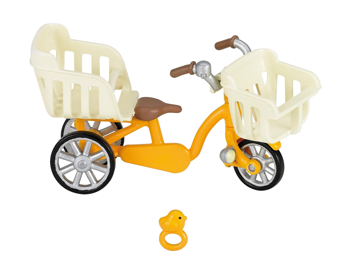 Epoch Sylvanian Families: Three-Person Bicycle Ride Dollhouse Furniture