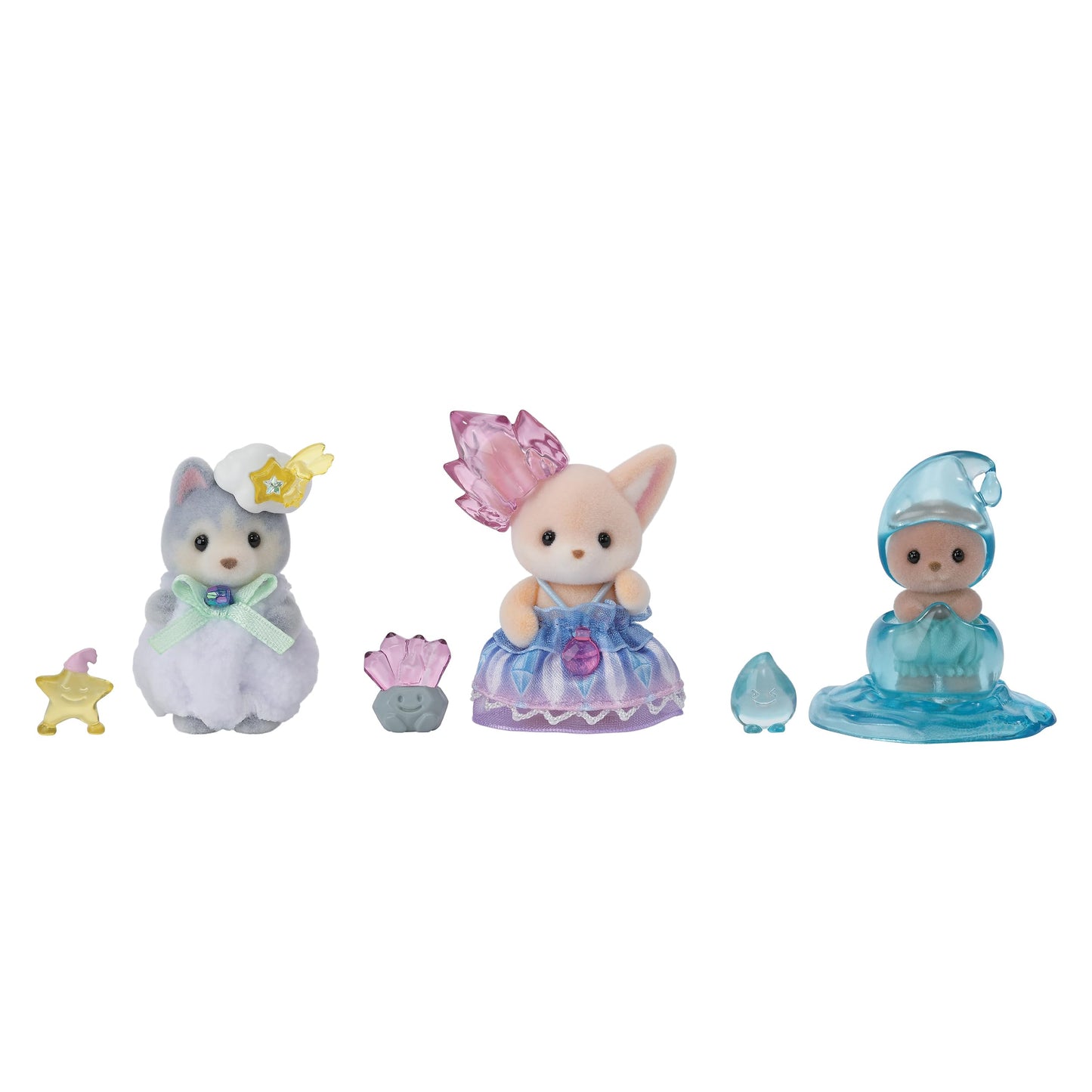 Epoch Sylvanian Families Fairy Forest Wonder Baby Set - F-44 ST Certified, Ages 3+
