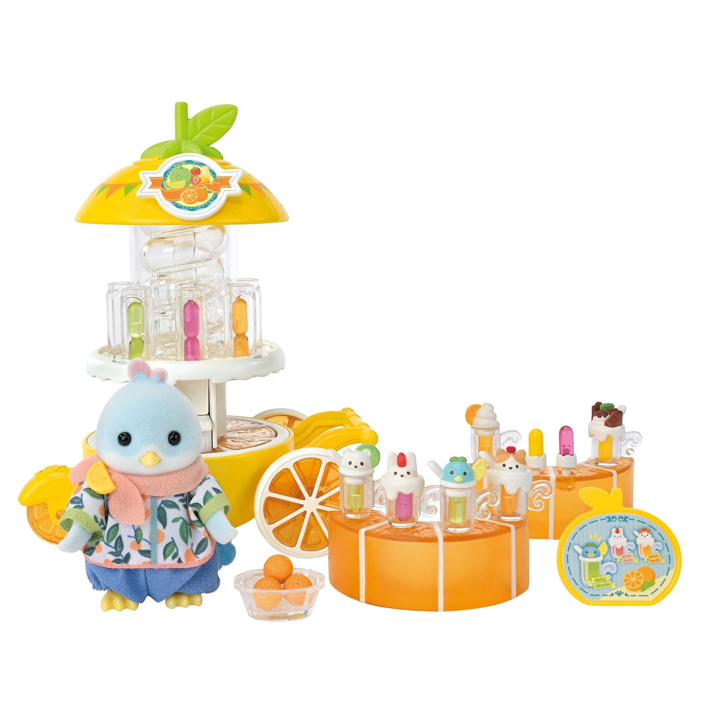 EPOCH Sylvanian Families Epoch Juice Shop Mi-94 ST Mark Certified – Ages 3+