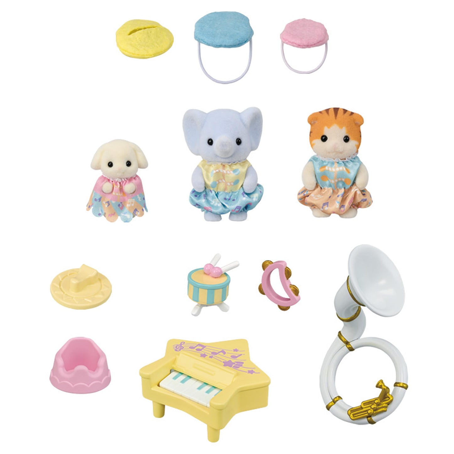 Epoch Sylvanian Families S-78 ST Mark Certified Toy for Ages 3+ | Baby Musical Playset