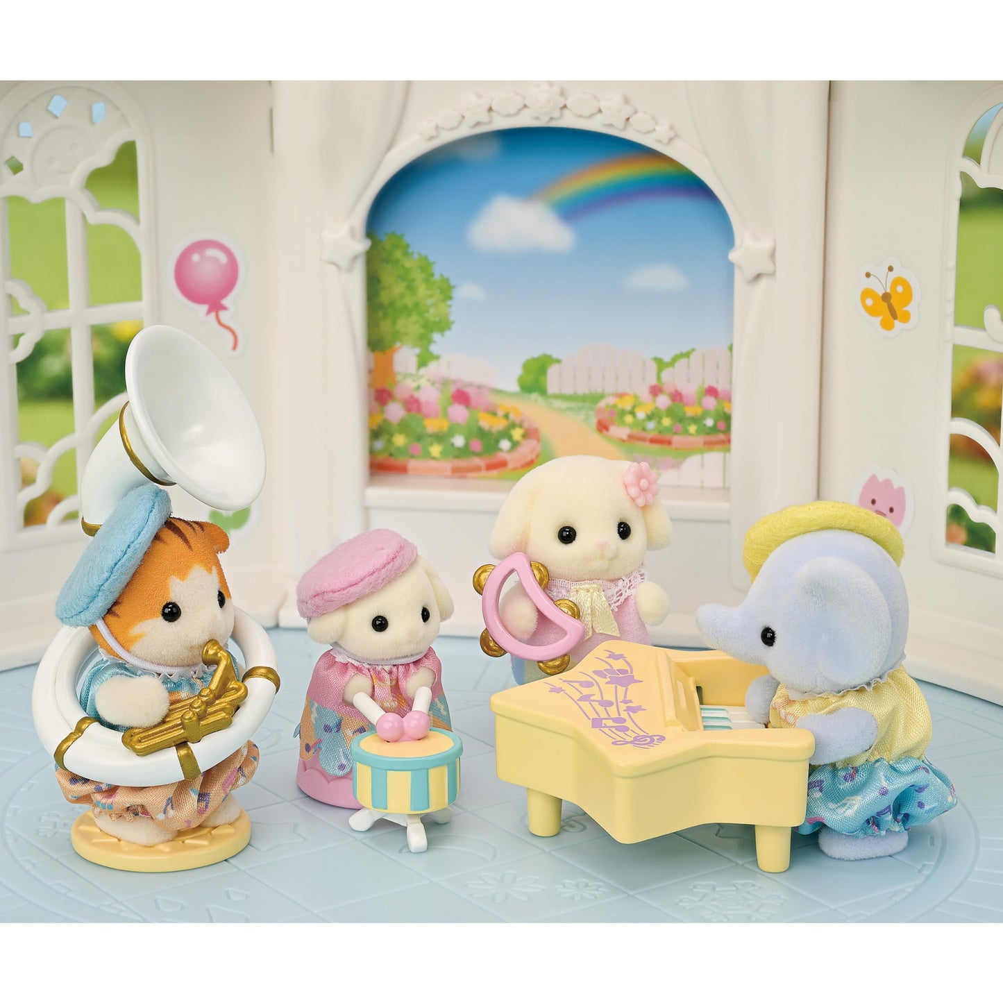 Epoch Sylvanian Families S-78 ST Mark Certified Toy for Ages 3+ | Baby Musical Playset