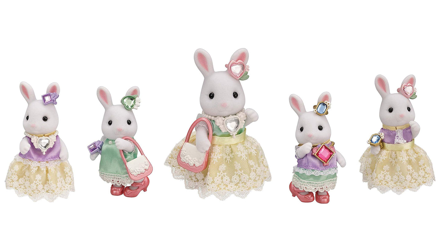 EPOCH Sylvanian Town Fashion Outfit Set – Bling Jewelry Collection (TVS-14)