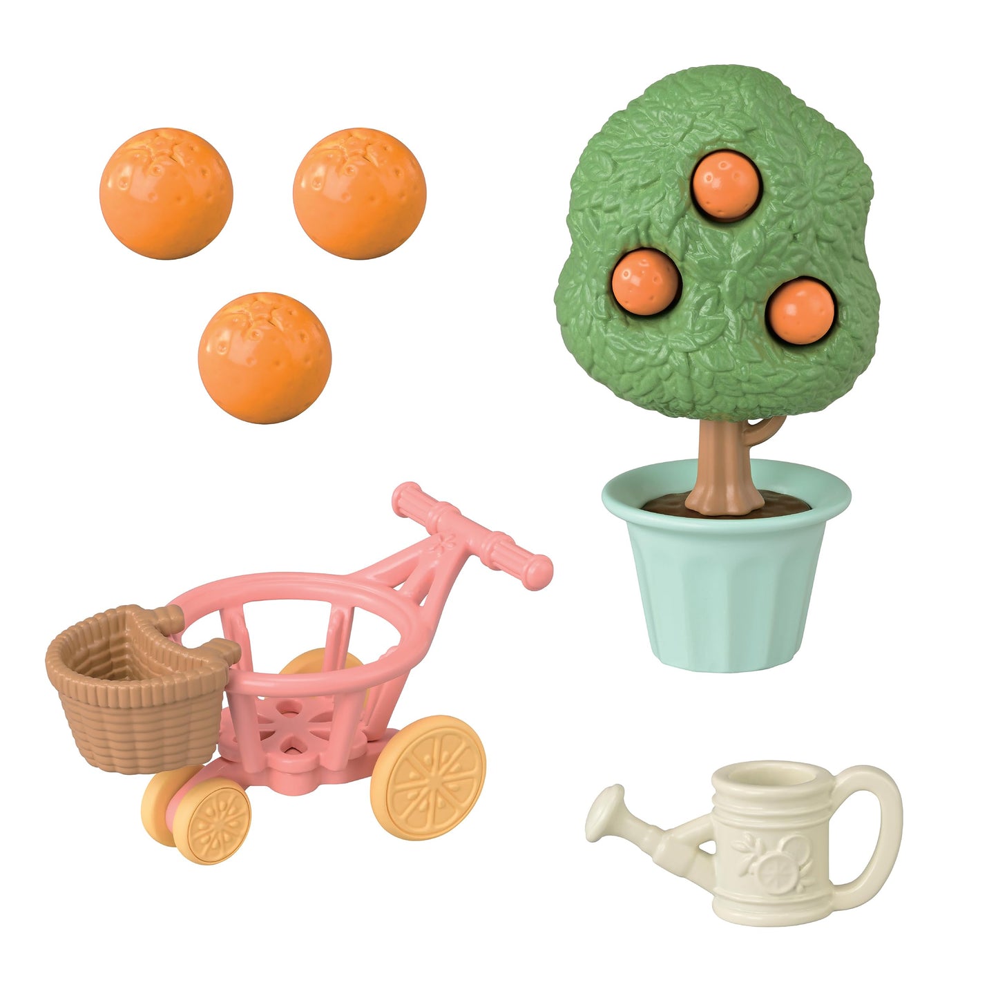 Epoch Sylvanian Families FS-62 ST Mark Certified Doll House Set for Ages 3+ | Fruit-Inspired Play
