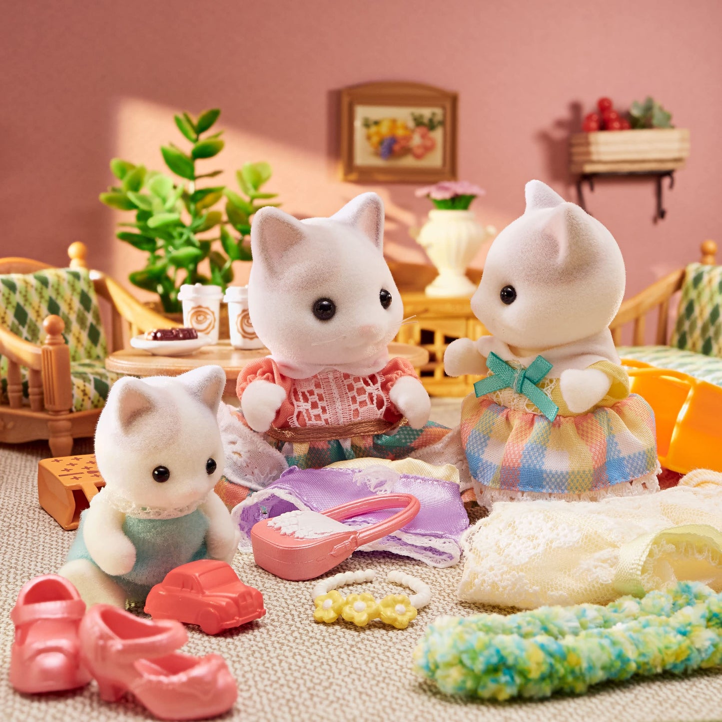 Epoch Sylvanian Families FS-52 ST Mark Certified Toy Set for Ages 3+