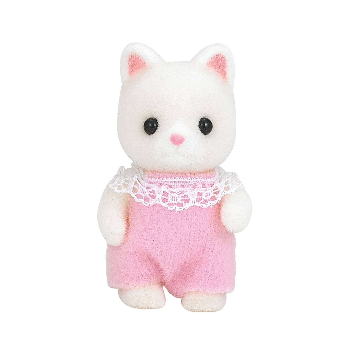 Epoch Sylvanian Families Silk Cat Baby Doll – Ni-89 ST Certified, Ages 3+