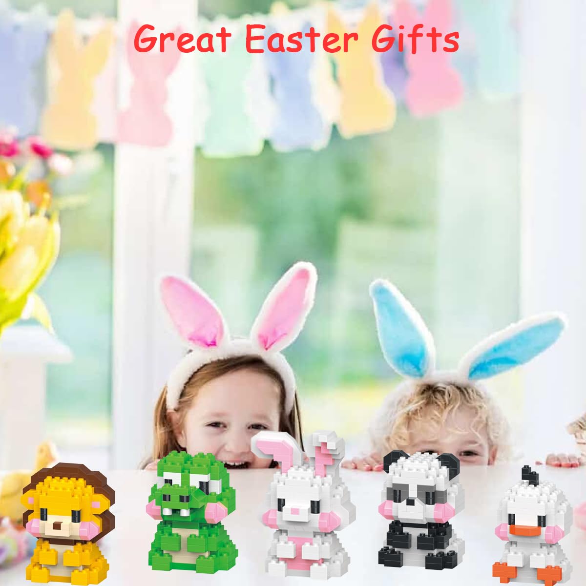 Eqkasio Easter Duck Blocks — 156-Piece Lego-Compatible Toy for Kids 6+