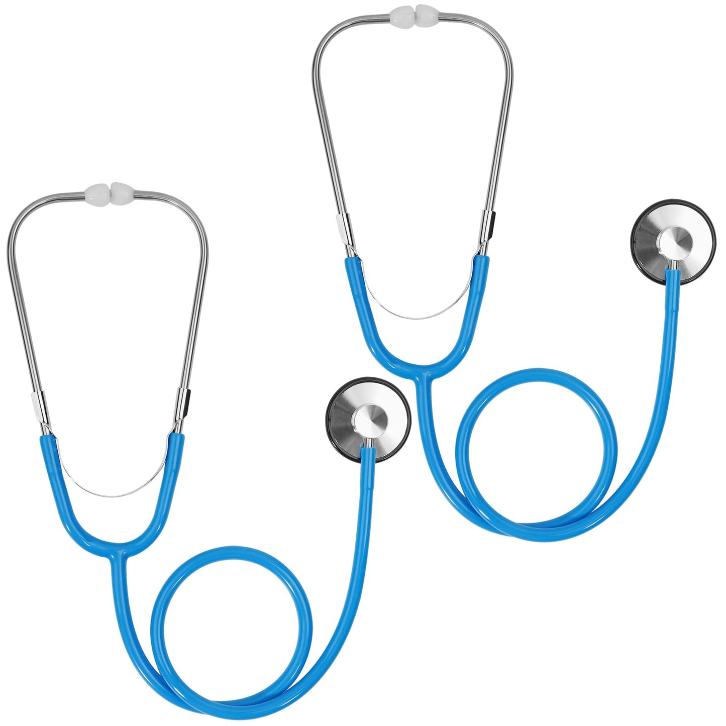 ERDOGLY Kids Stethoscope – 2 Pack Real Working Nurse Play Set for Kids (Blue)