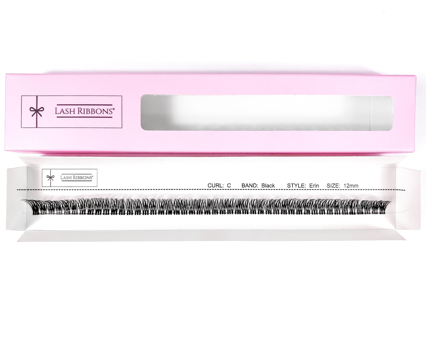 Erin - 'C' Curl Lash Ribbons® Invisible Band