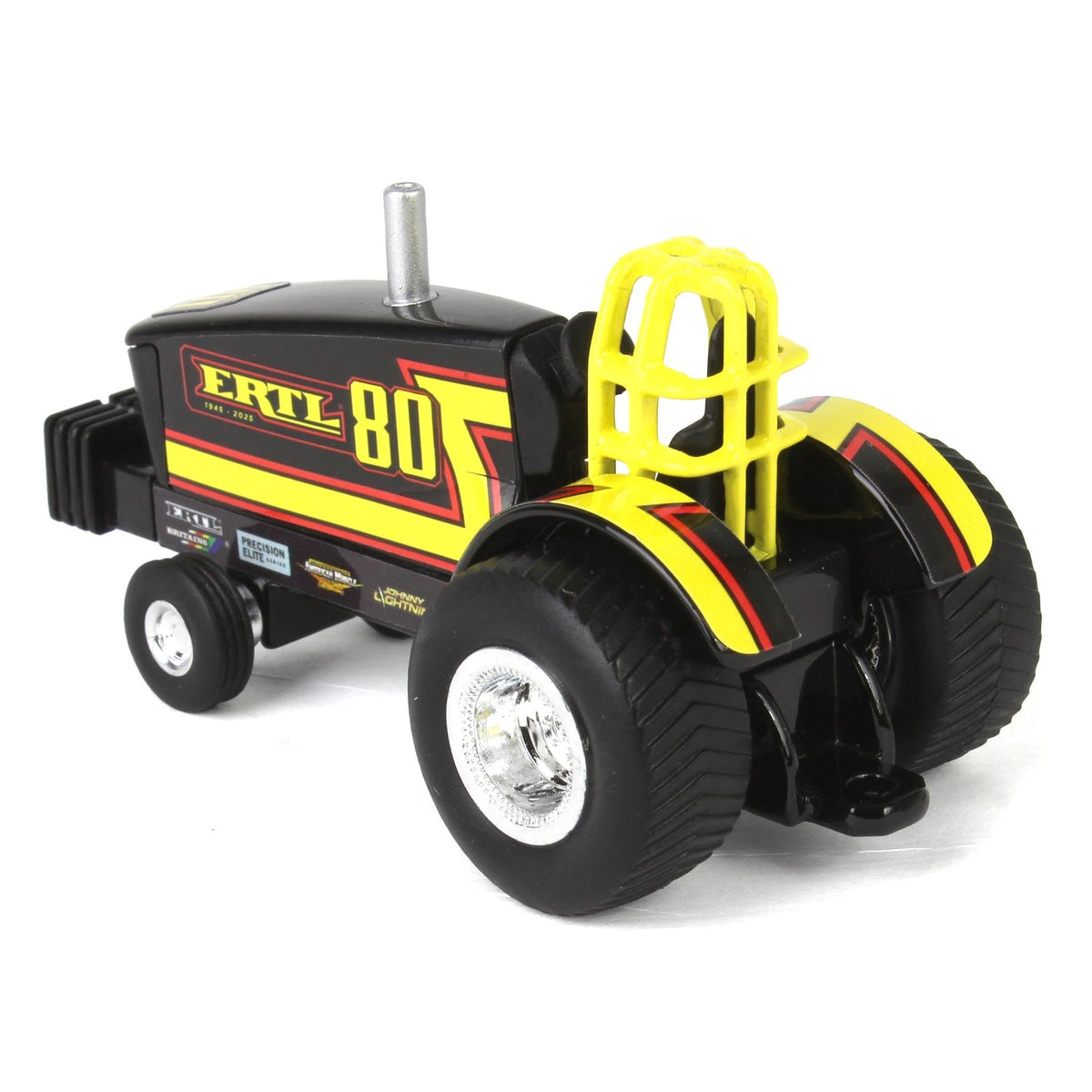 ERTL 1/64 80th Anniversary Pulling Tractor with Pickup Truck & Trailer 16516 | Diecast Farm Toy