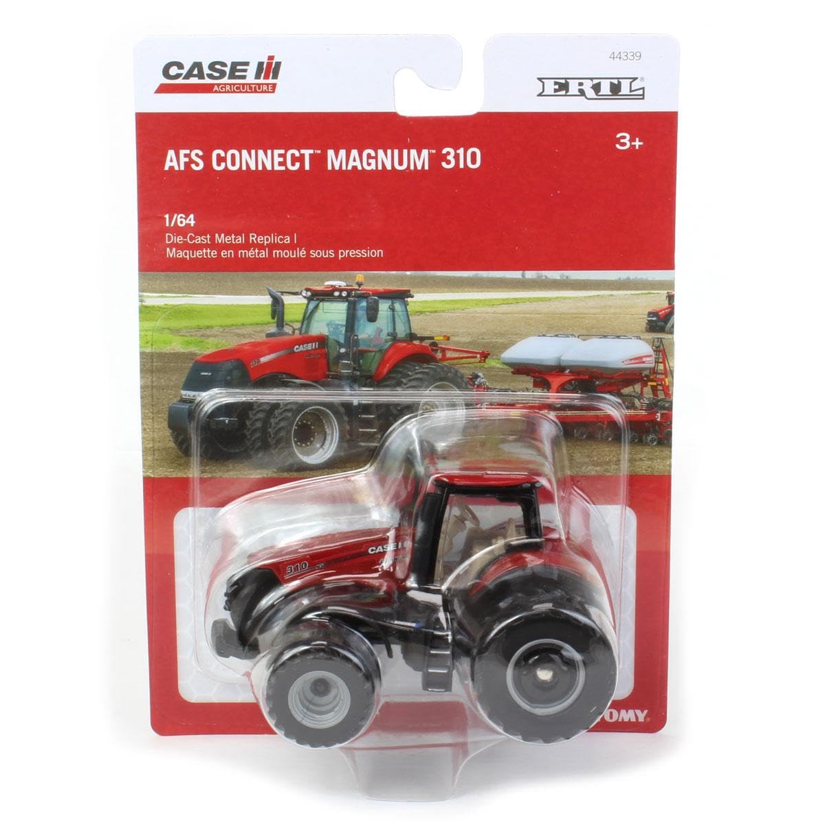 ERTL 1/64 Case IH AFS Connect Magnum 310 with Front & Rear Duals – Die-Cast Toy Tractor