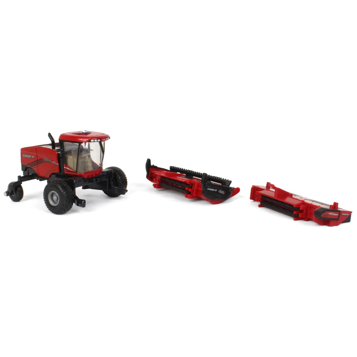 ERTL 1/64 Case IH WD2505 Windrower with RD165 Rotary Head & Sickle Bar – Die-Cast Model