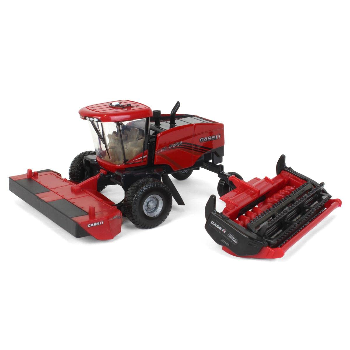 ERTL 1/64 Case IH WD2505 Windrower with RD165 Rotary Head & Sickle Bar – Die-Cast Model
