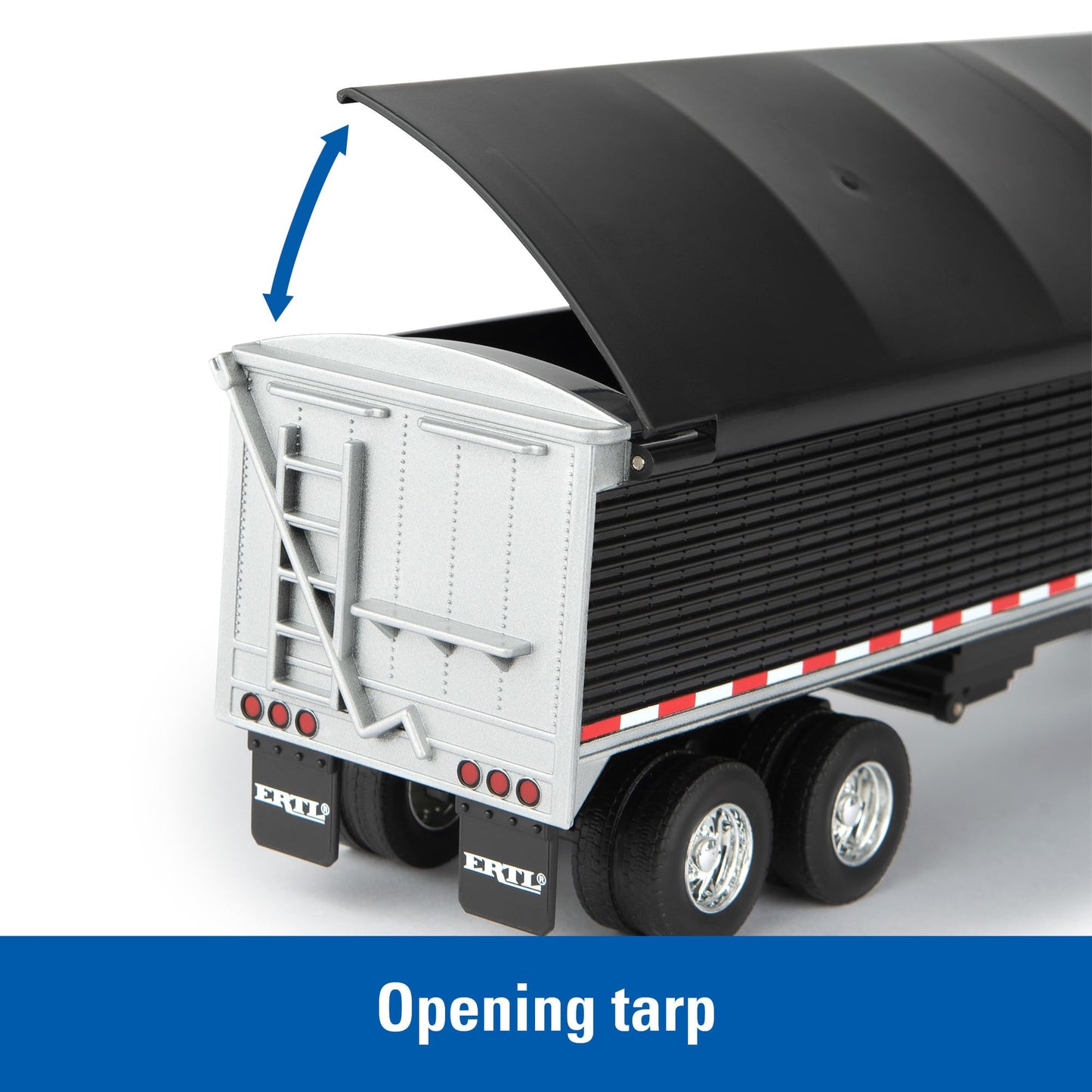 ERTL 1/32 Freightliner 122SD Semi with Grain Trailer 47361 – Realistic Toy Truck
