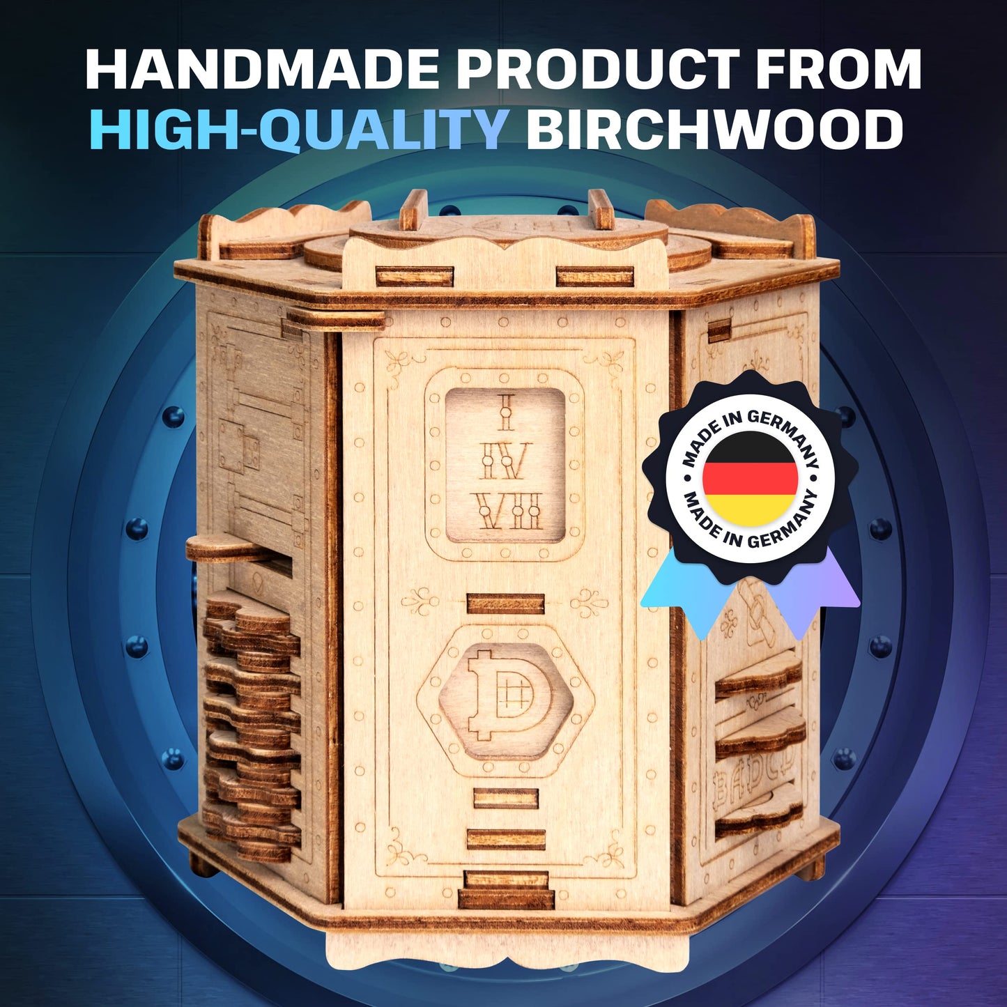 ESC WELT Fort Knox PRO - Escape Room in a Box 3D Puzzle with Hidden Compartment
