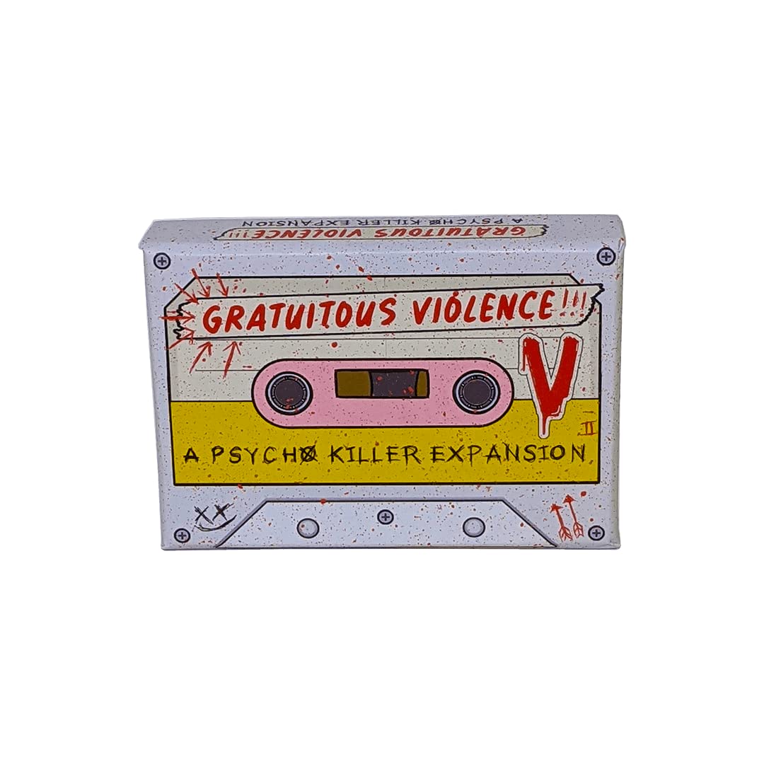 Escape Tabletop Games Psycho Killer: Gratuitous Violence Expansion — Ranged Weapons & 2–7 Players