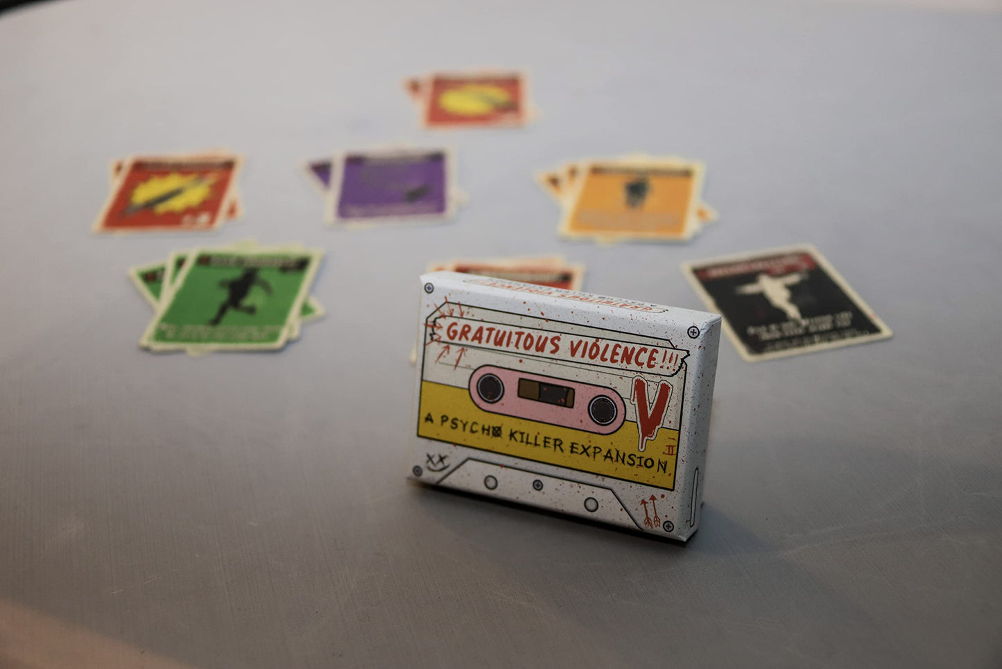 Escape Tabletop Games Psycho Killer: Gratuitous Violence Expansion — Ranged Weapons & 2–7 Players