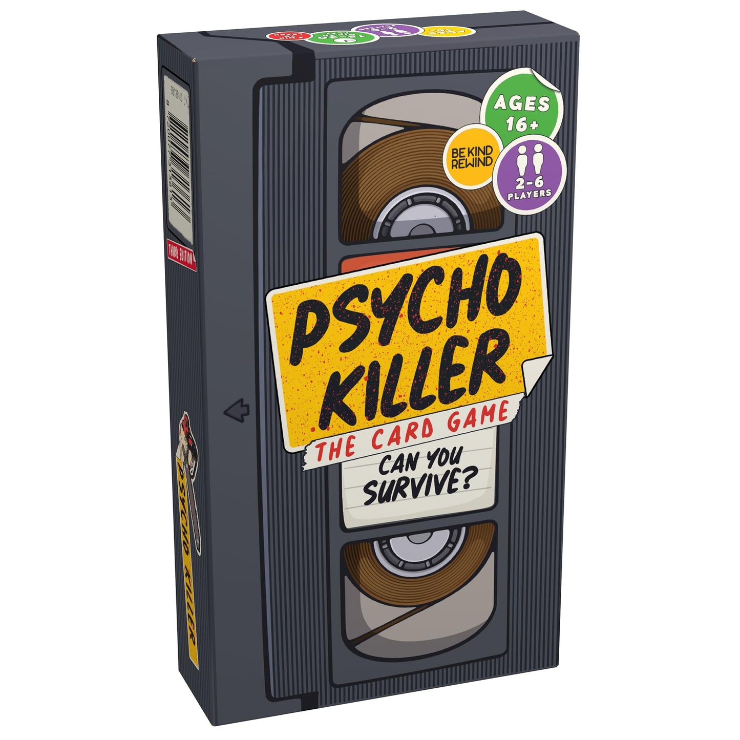 Escape Tabletop Games: Psycho Killer Third Edition – The Card Game | Fast-Paced Horror Party for 2-6 Players (Ages 16+) | Amazon Exclusive