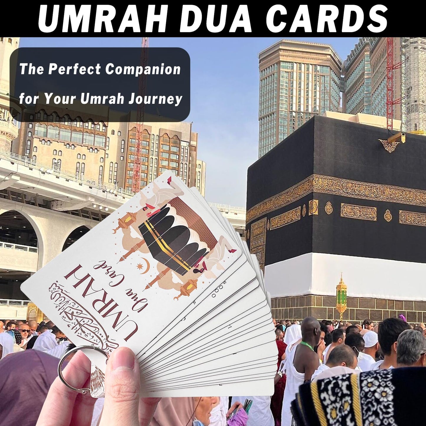 ESLINOP 20 Umrah Gift Cards – Step-by-Step Duas & Prayers Guide