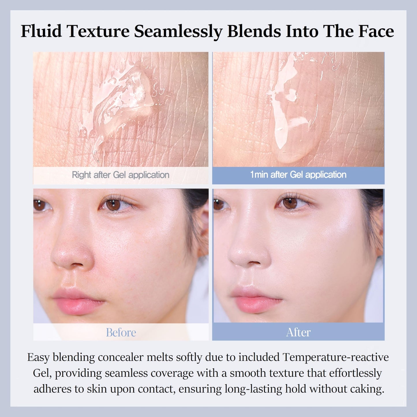 Espoir Easy Blending Concealer #4 Minty Green – Seamless Coverage & Easy Blend for Daily Use