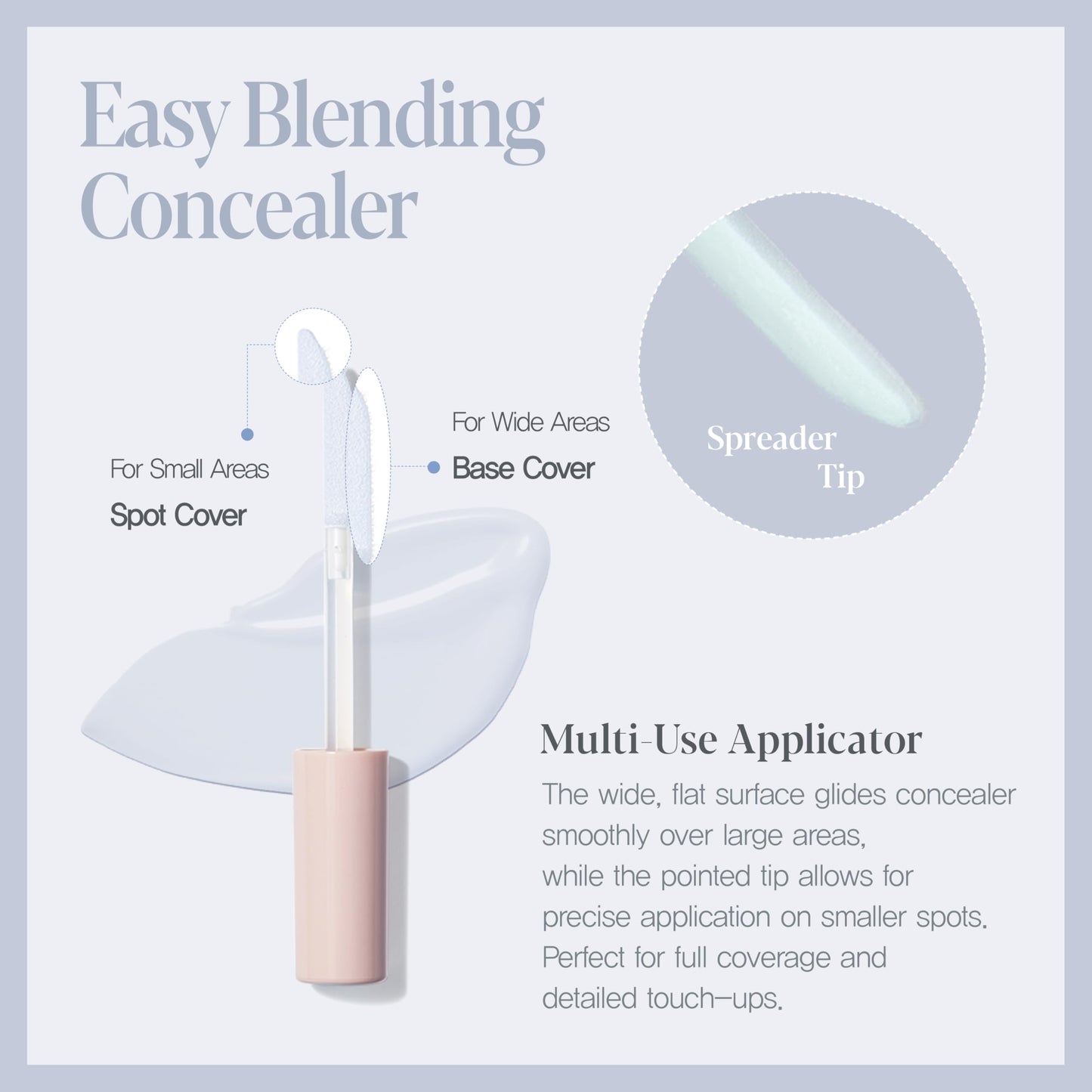 Espoir Easy Blending Concealer #4 Minty Green – Seamless Coverage & Easy Blend for Daily Use