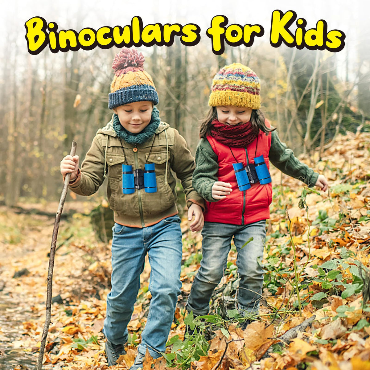 ESSENSON Kids Binoculars 4x30 – Lightweight Outdoor Toy for Ages 3-12 | Bird Watching & Nature Exploration