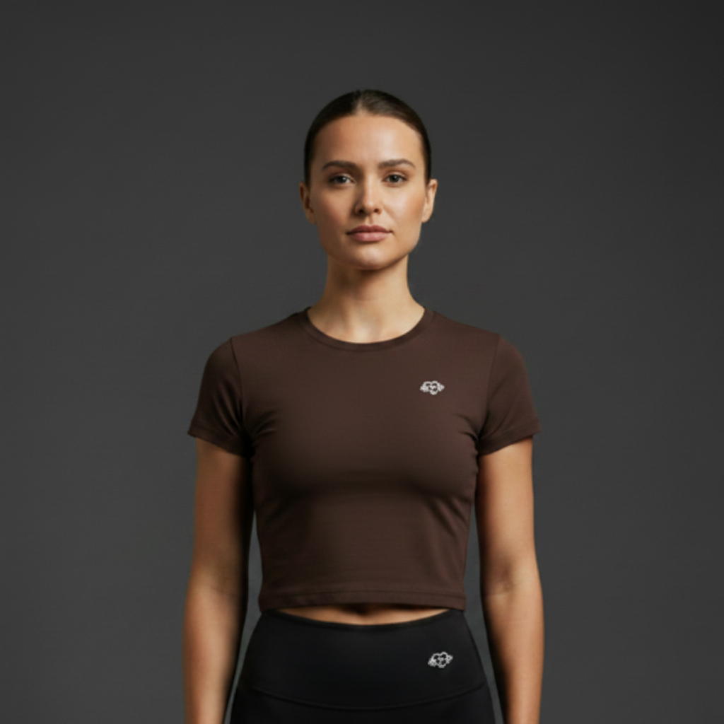 Essential Bodycon Crew Neck T-Shirt
